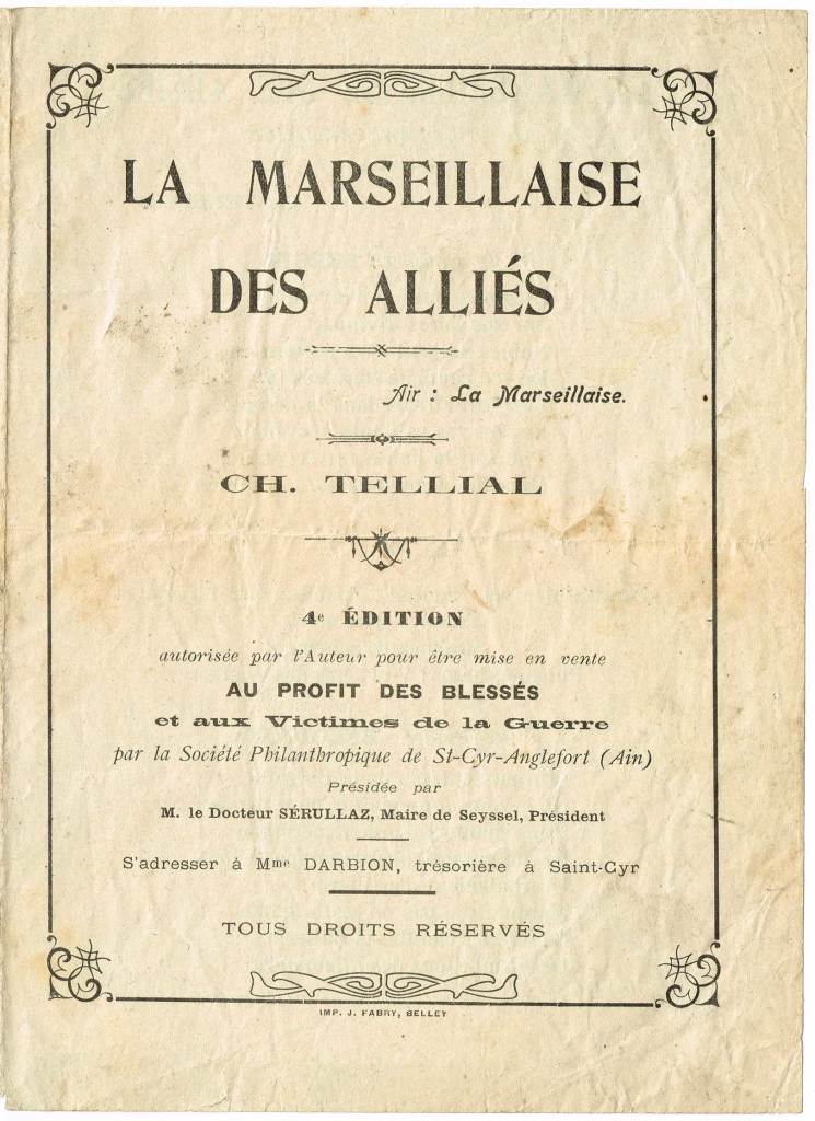 La Marseilleuse des Alliés 1