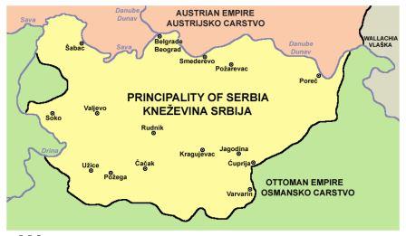 Principauté de Serbie 1817 1833