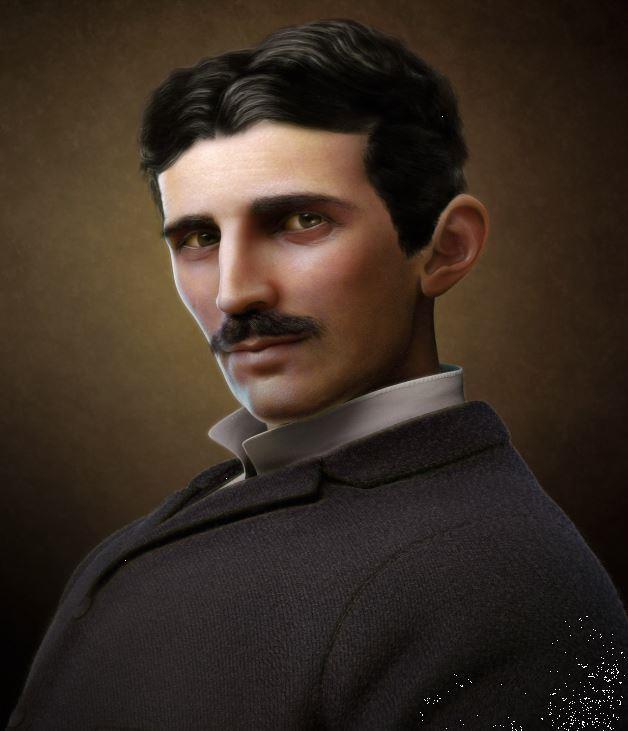 Tesla portrait